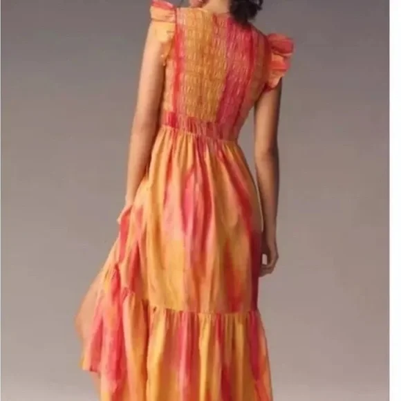 NWT Anthropologie Peregrine Midi Dress Size Small - Picture 2 of 12